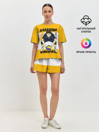 Женская пижама с шортами / Дайчи Савамура | Haikyu!!