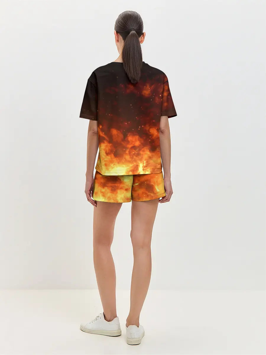 Женская пижама с шортами / БОЛЬ ВРЕМЕННА | ТРИУМФ ВЕЧЕН