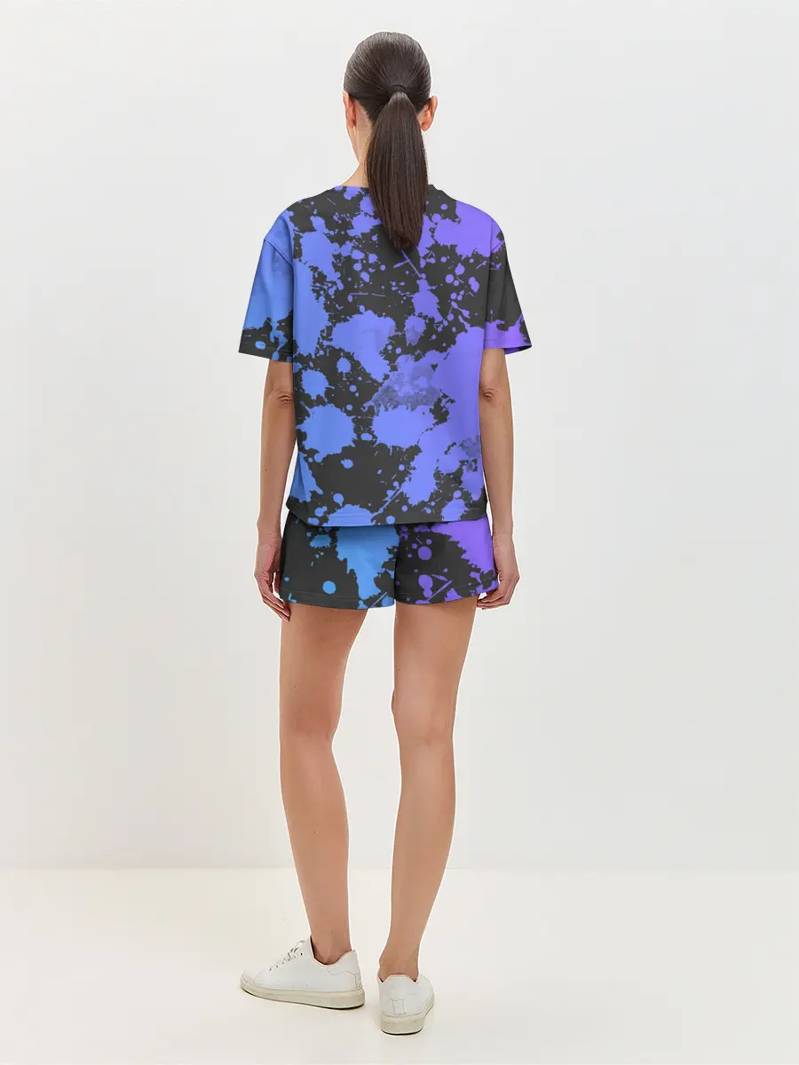 Женская пижама с шортами / Lil Scull