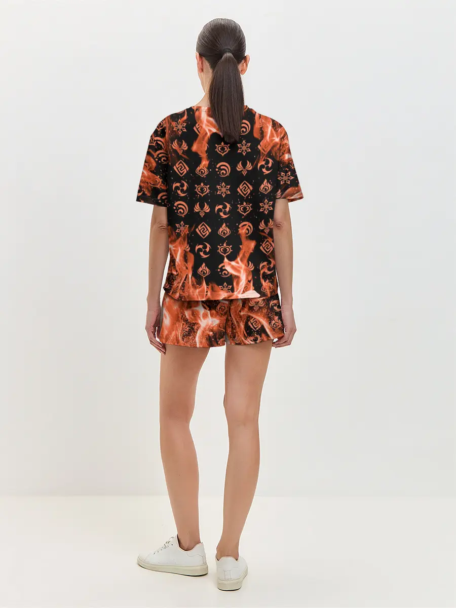 Женская пижама с шортами / DILUC