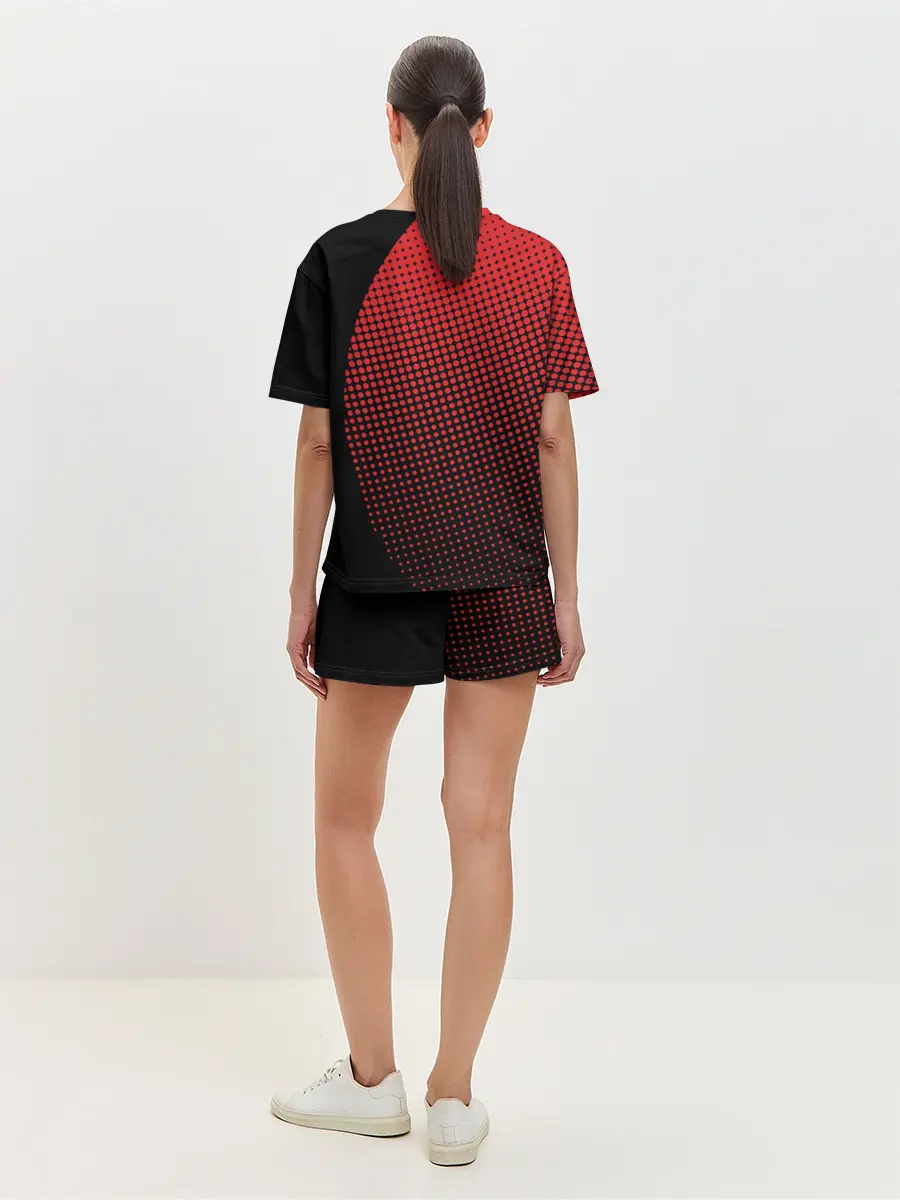 Женская пижама с шортами / Самурай