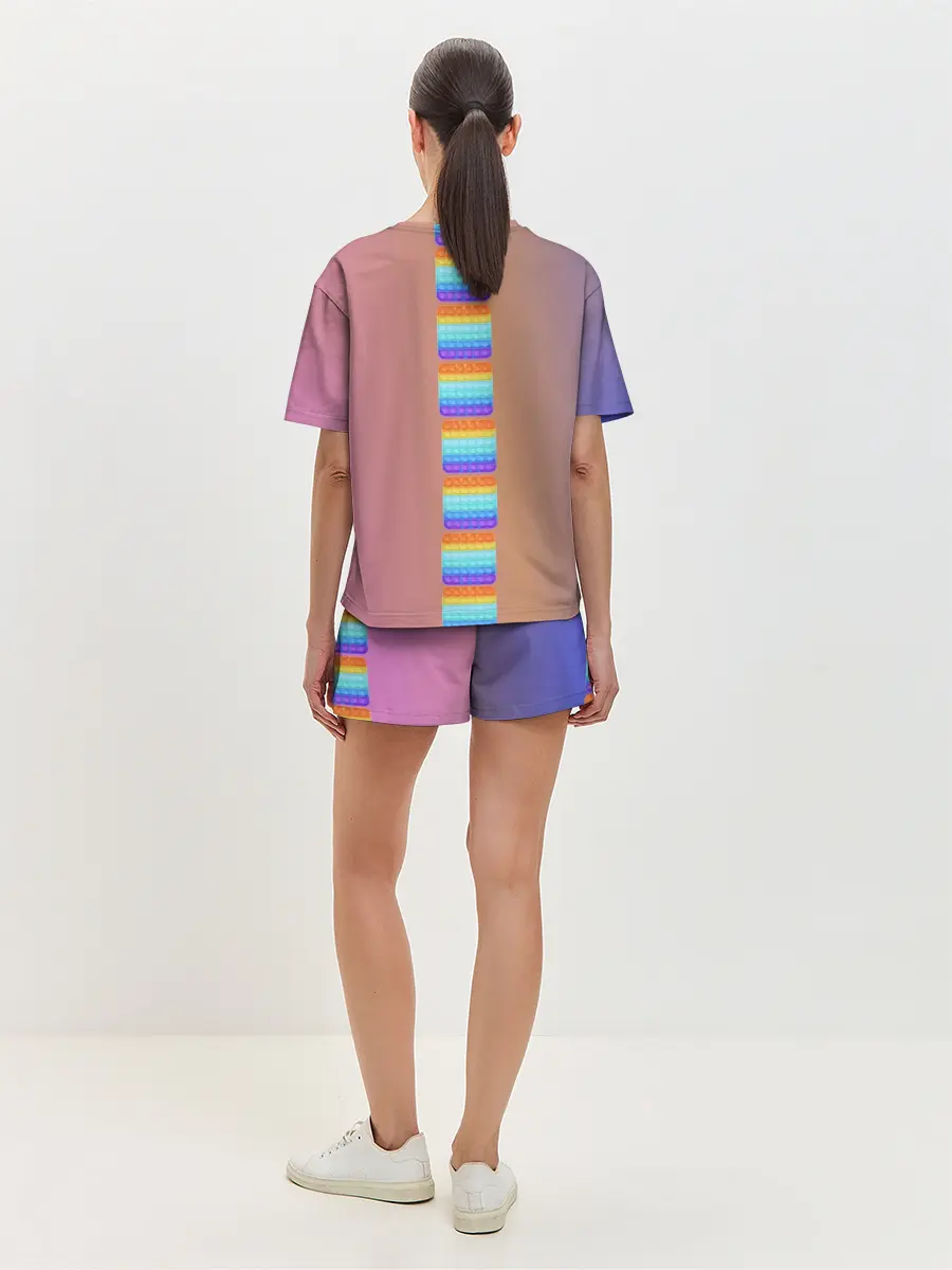 Женская пижама с шортами / Единороги уже не те