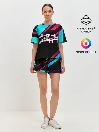 Женская пижама с шортами / NO GAME NO LIFE LOGO