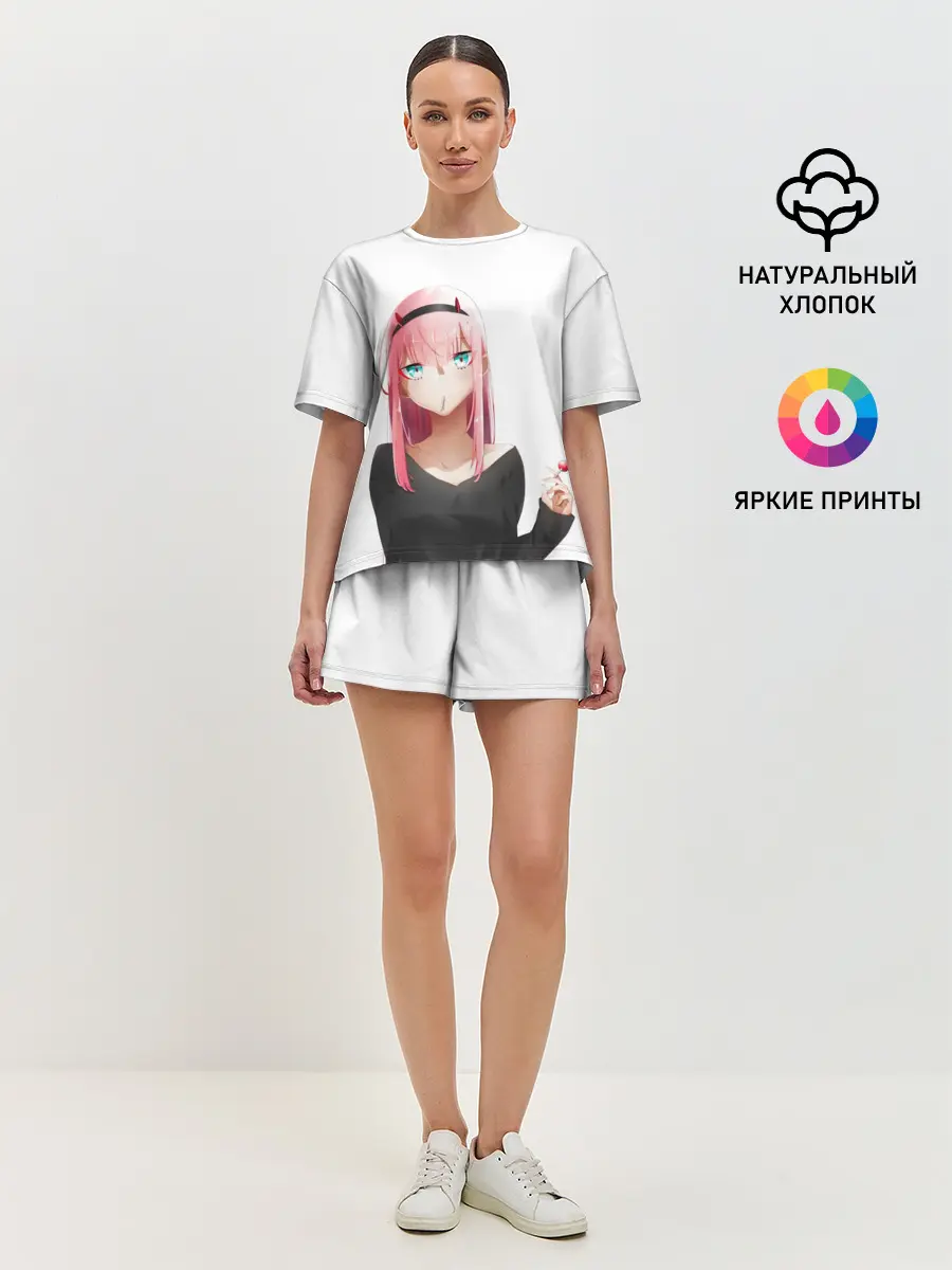 Женская пижама с шортами / ZERO TWO | 002