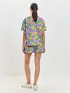 Женская пижама с шортами / Смайлики