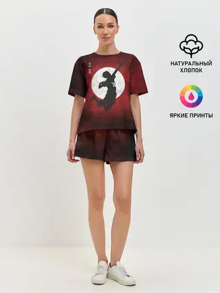 Женская пижама с шортами / Шоё Хината прыжок | Haikyu!!