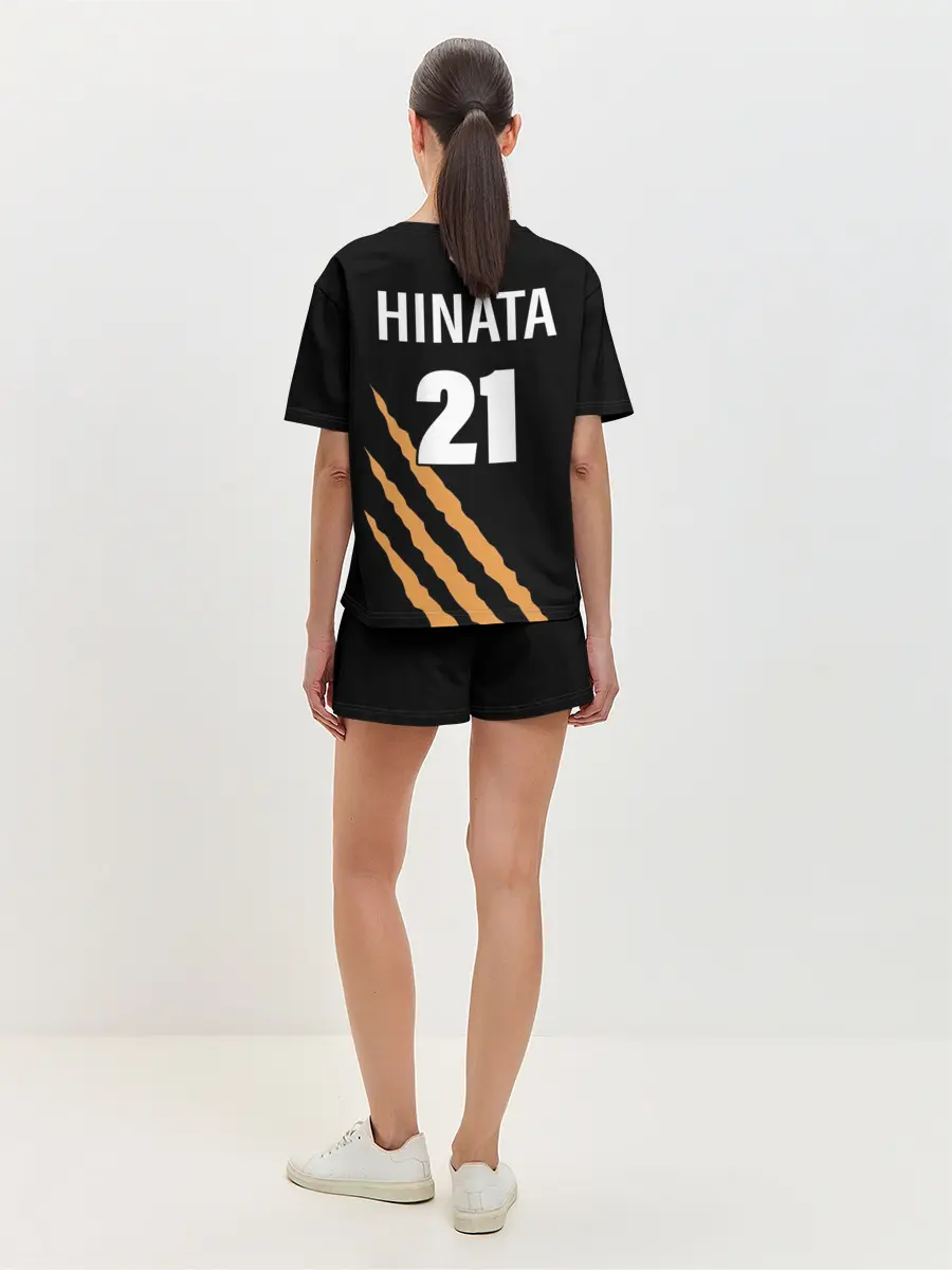 Женская пижама с шортами / 21 | MSBY | BLACK JACKALS