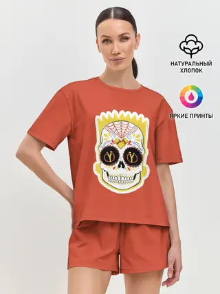 Женская пижама с шортами / Мексиканский Барт