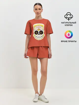 Женская пижама с шортами / Мексиканский Барт