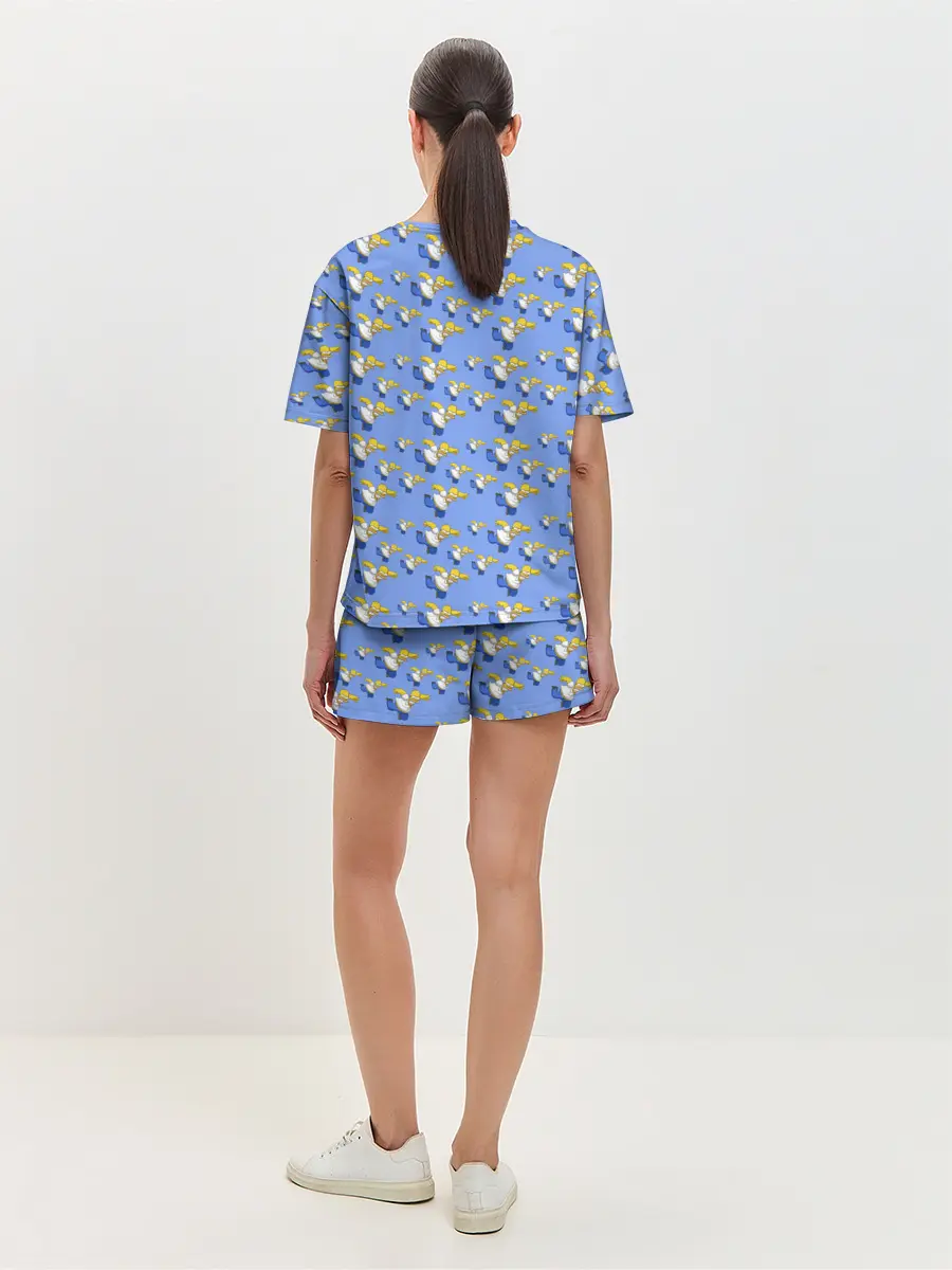 Женская пижама с шортами / Gomers pattern