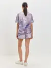 Женская пижама с шортами / Узор Мозаика