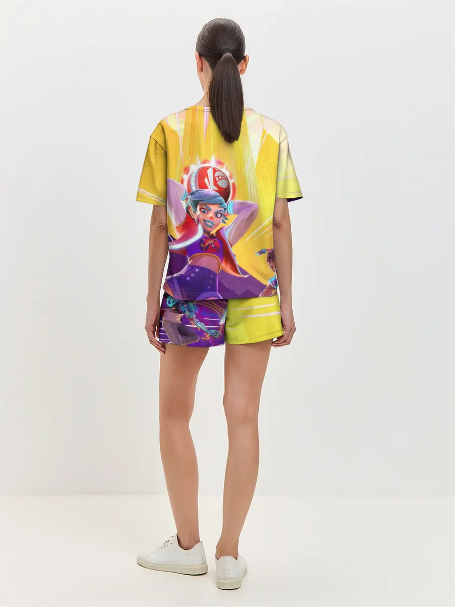 Женская пижама с шортами / Knockout City