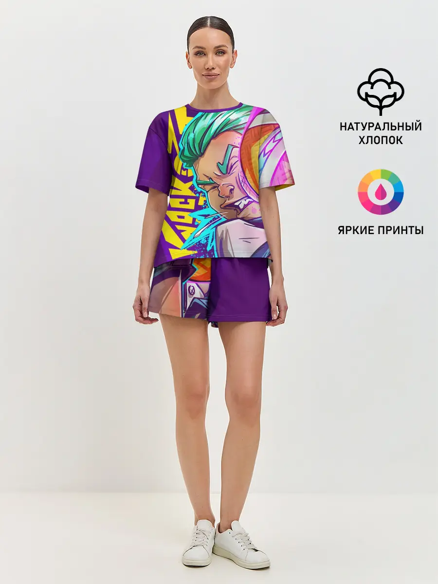 Женская пижама с шортами / The Knockout City