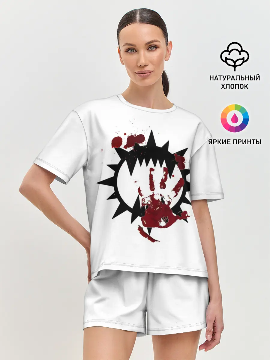 Женская пижама с шортами / Пожиратели миров