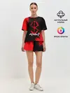 Женская пижама с шортами / БЕРСЕРК лого и надпись
