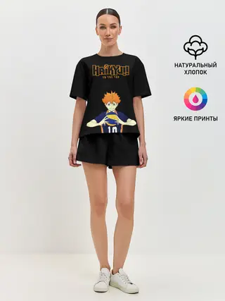 Женская пижама с шортами / Шоё Хината | Haikyu!! TO THE TOP