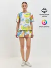 Женская пижама с шортами / Фруктовое настроение