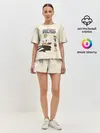 Женская пижама с шортами / Ророноа Зоро и малыш Манки Д. Луффи