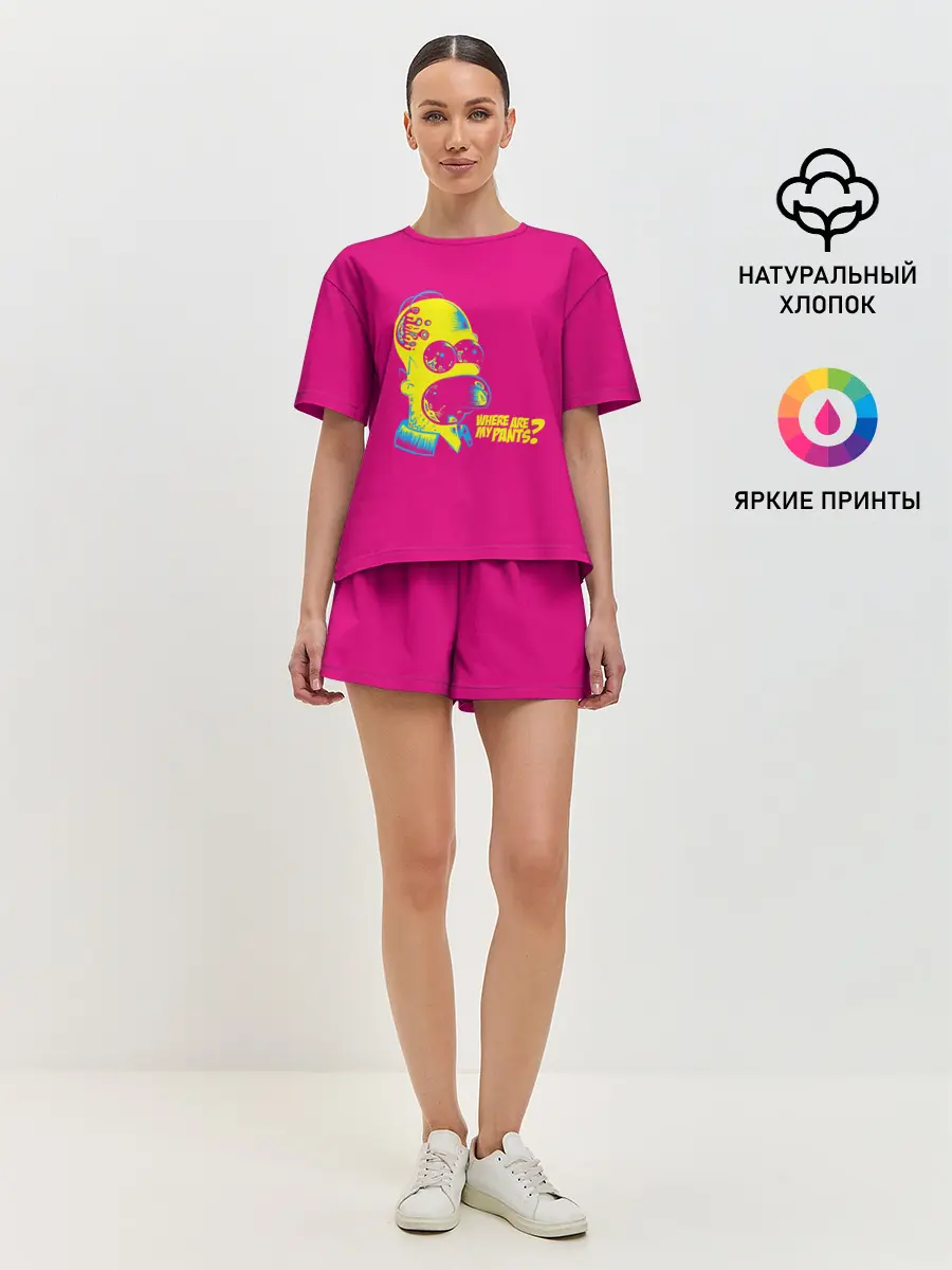 Женская пижама с шортами / Acid Gomer