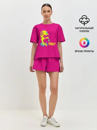 Женская пижама с шортами / Acid Gomer