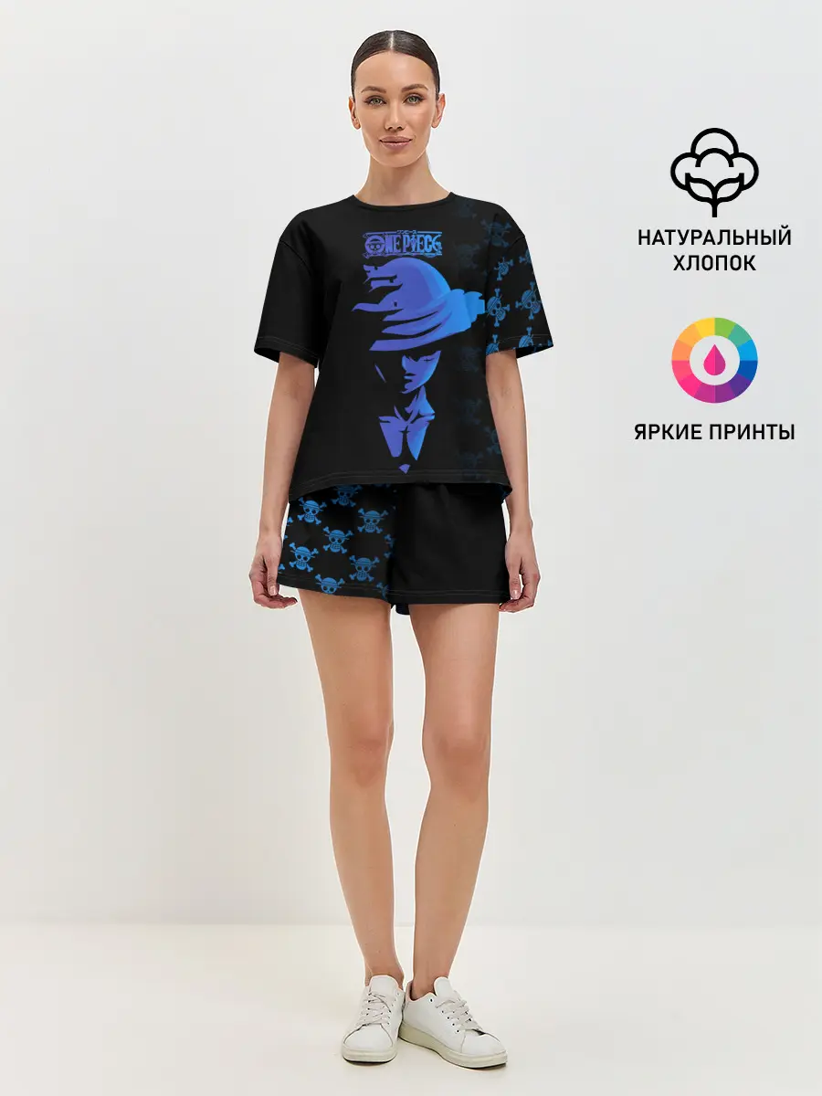 Женская пижама с шортами / Манки Д. Луффи One Piece