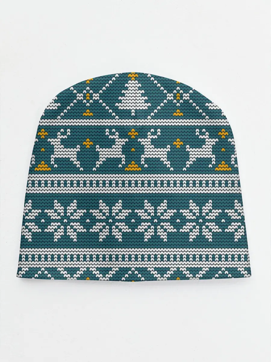 Детская шапка / Новогодний узор