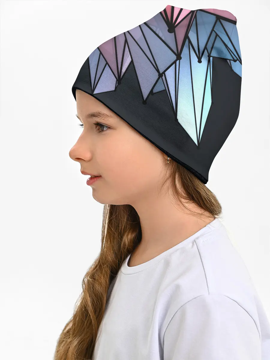 Детская шапка / ГеометриЧеский Рисунок