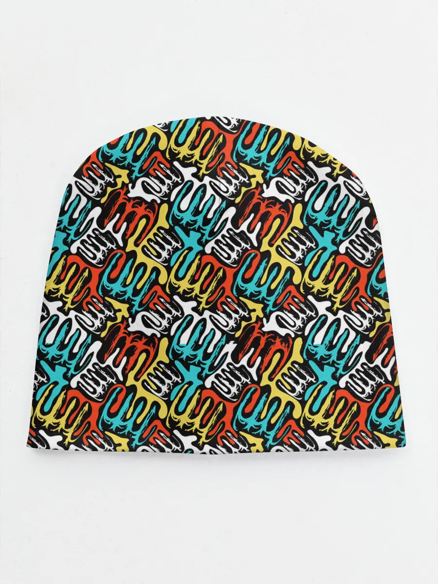 Детская шапка / граффити