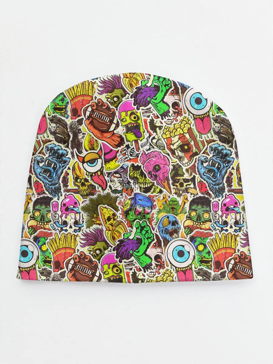 Детская шапка / Граффити монстров