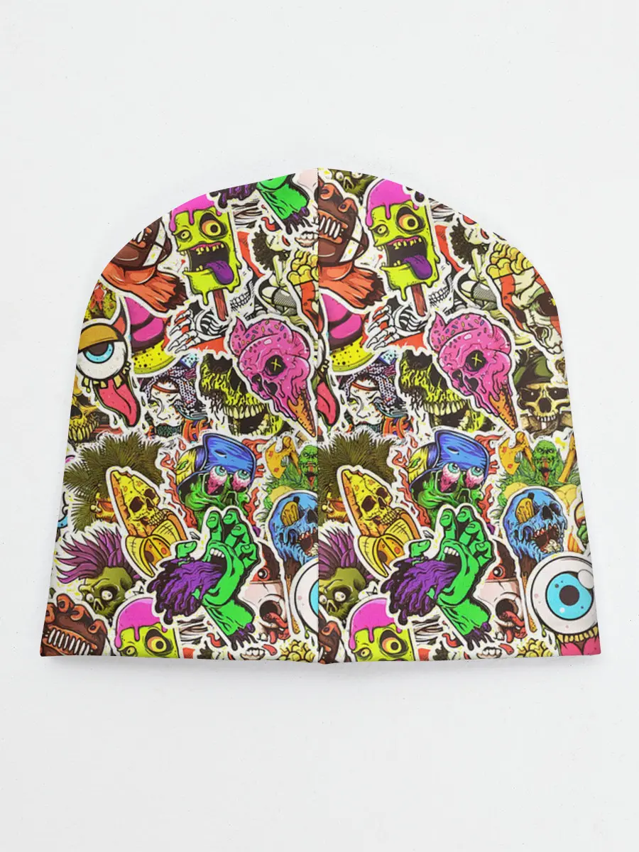 Детская шапка / Граффити монстров