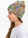Детская шапка / Граффити монстров