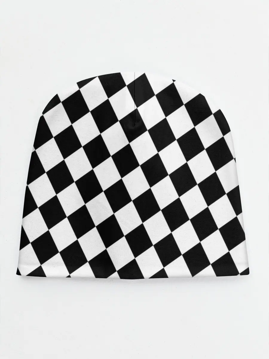 Детская шапка / Клетки