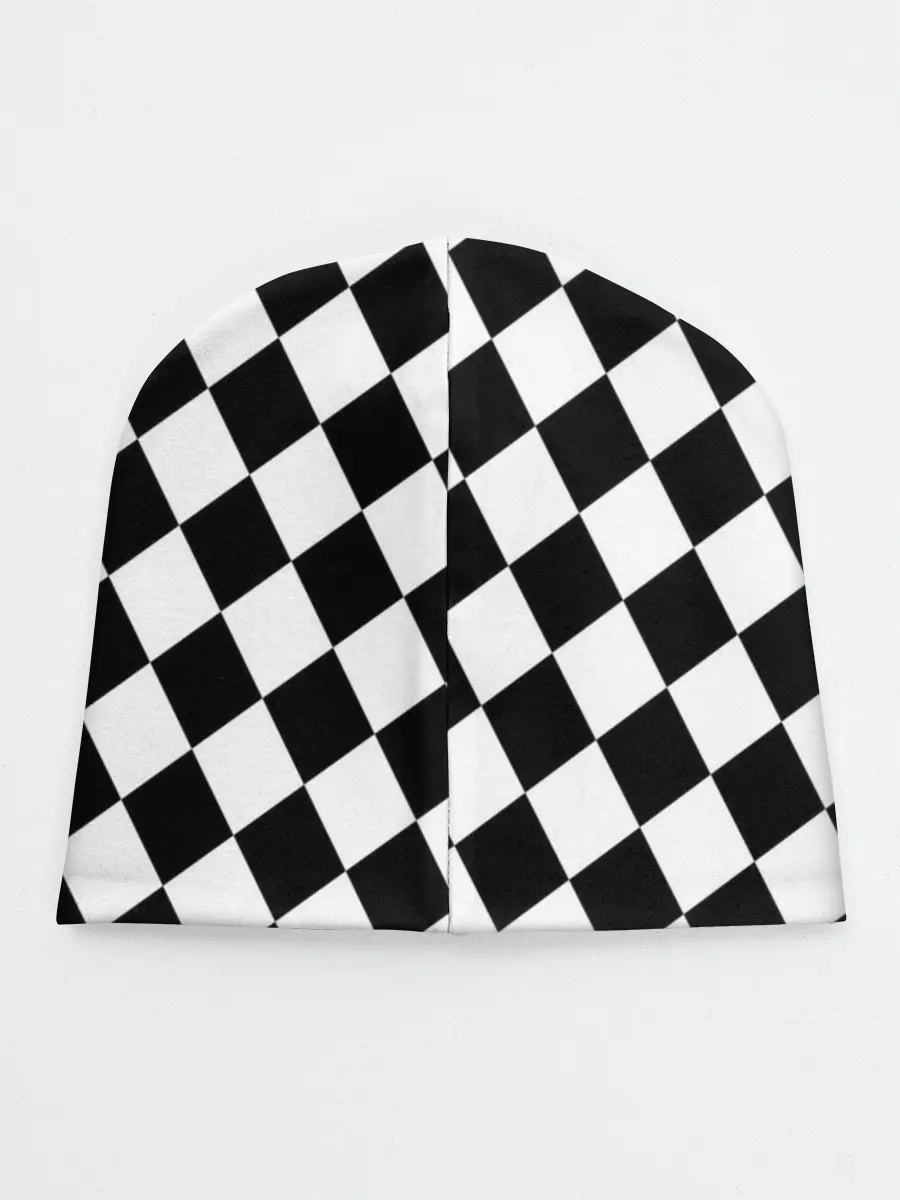 Детская шапка / Клетки