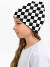 Детская шапка / Клетки