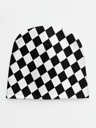 Детская шапка / Клетки