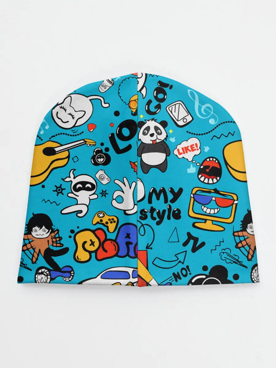 Детская шапка / Детское граффити