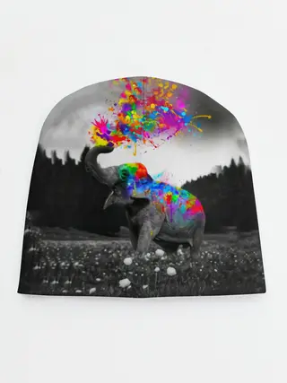 Детская шапка / Слон