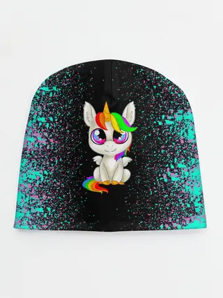 Детская шапка / Единорог