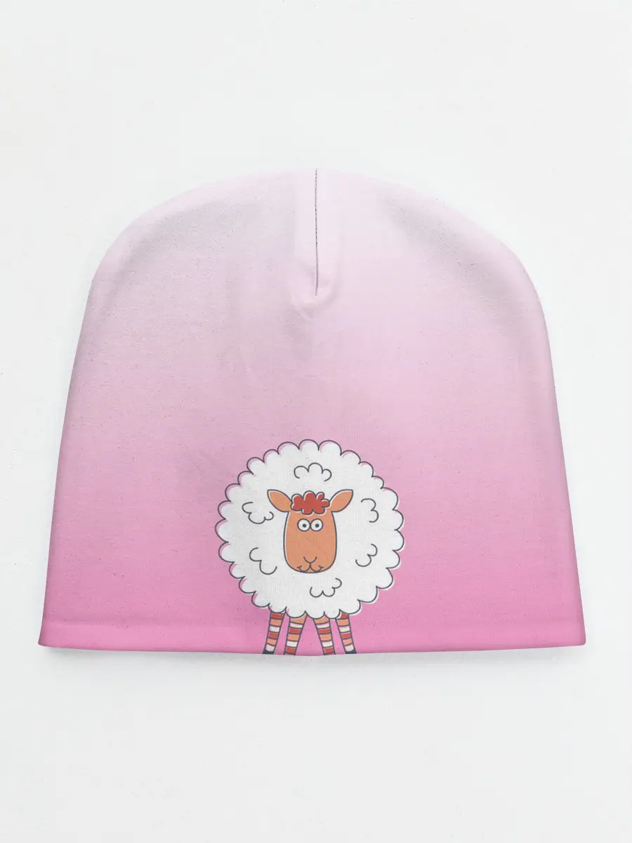 Детская шапка / веселая овечка