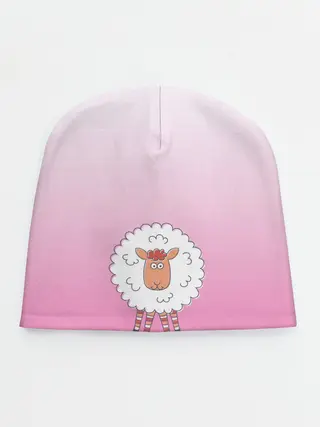 Детская шапка / веселая овечка