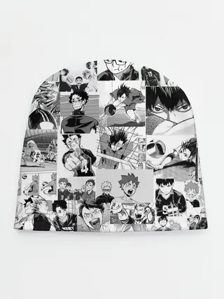 Детская шапка / Haikyu pattern