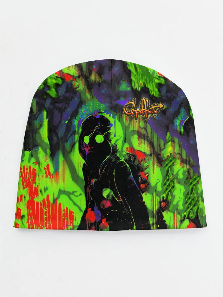Детская шапка / Граффити