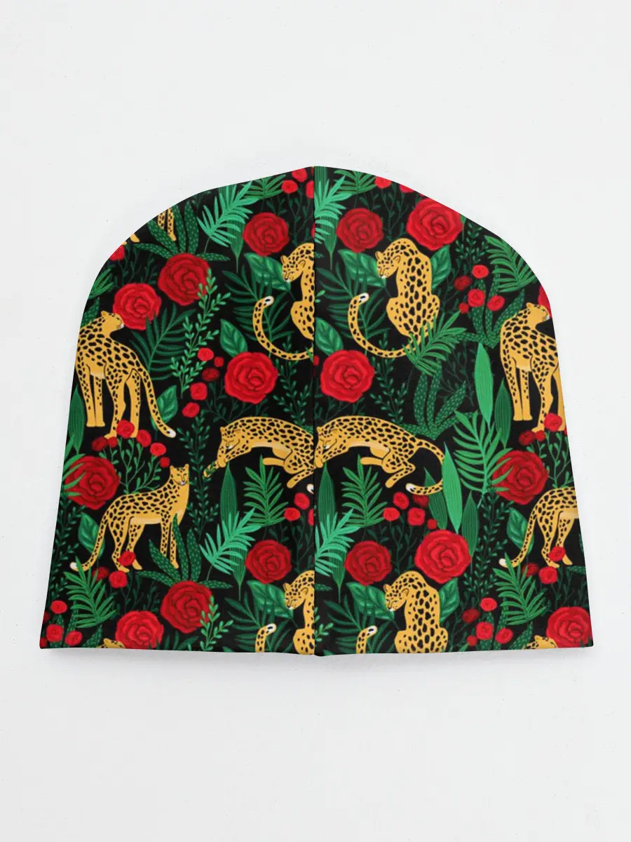 Детская шапка / Leopards | Леопардовый Паттерн