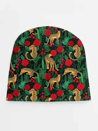 Детская шапка / Leopards | Леопардовый Паттерн
