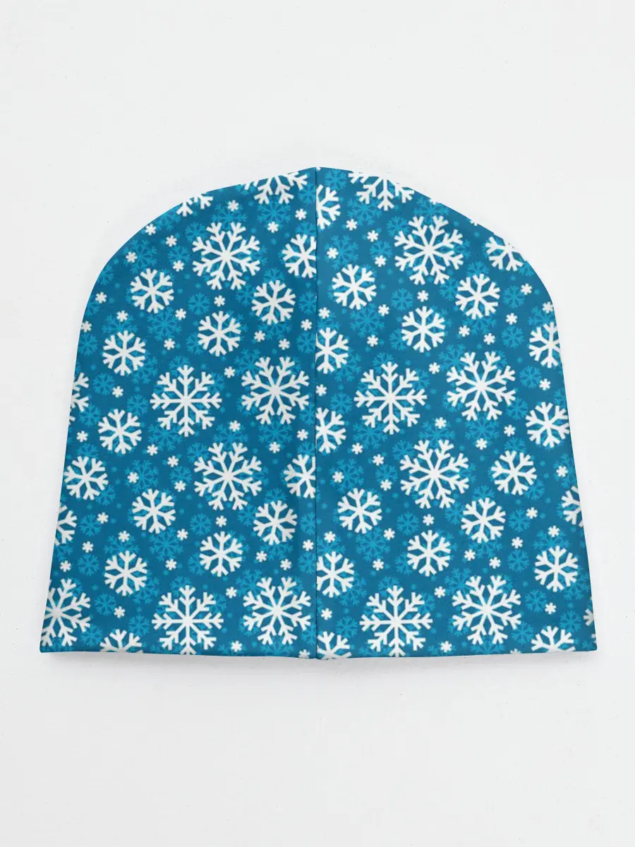 Детская шапка / Снежинки