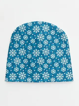 Детская шапка / Снежинки