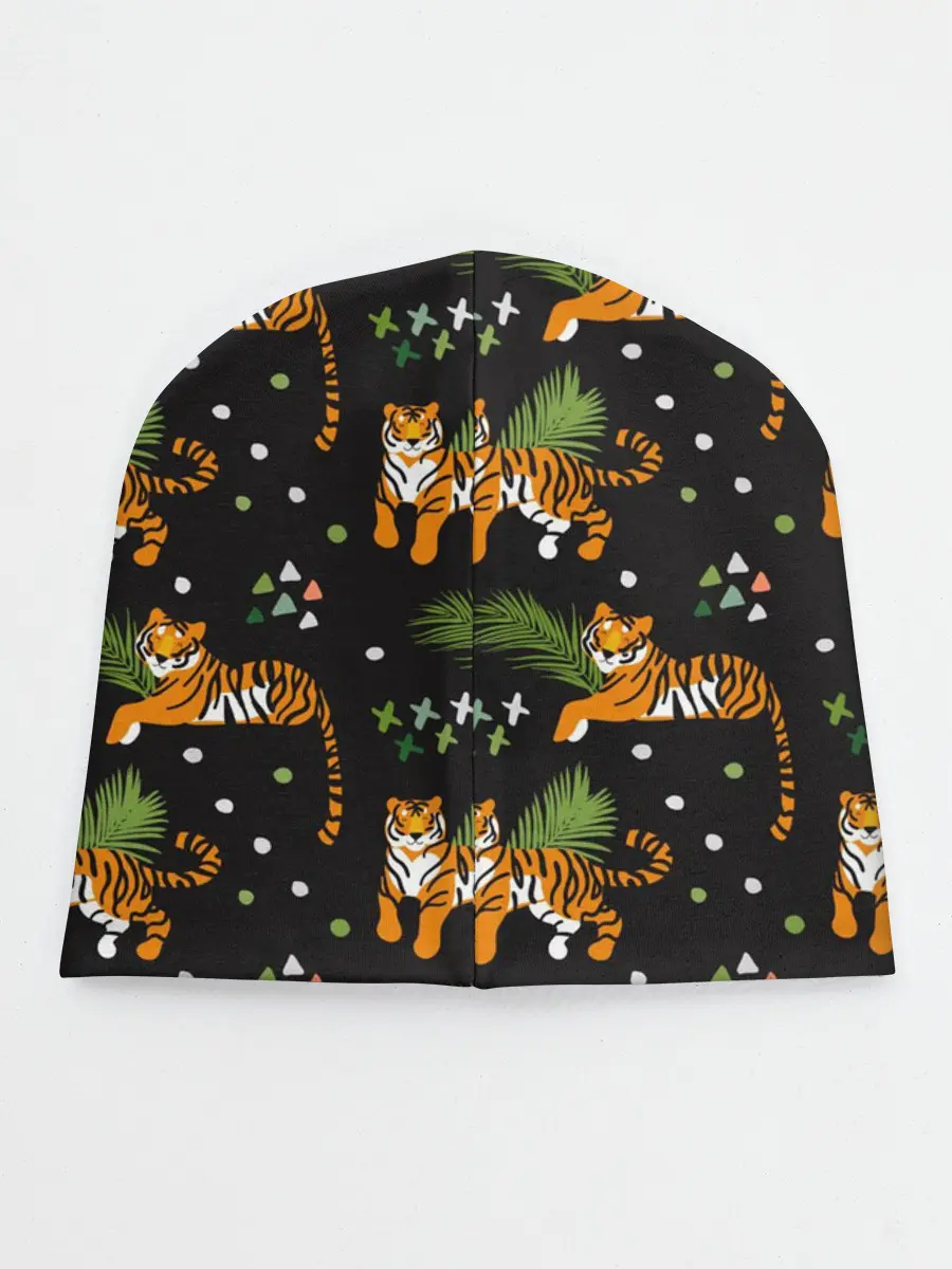 Детская шапка / Tigers | Тигровый Паттерн