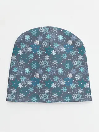 Детская шапка / Снежинки