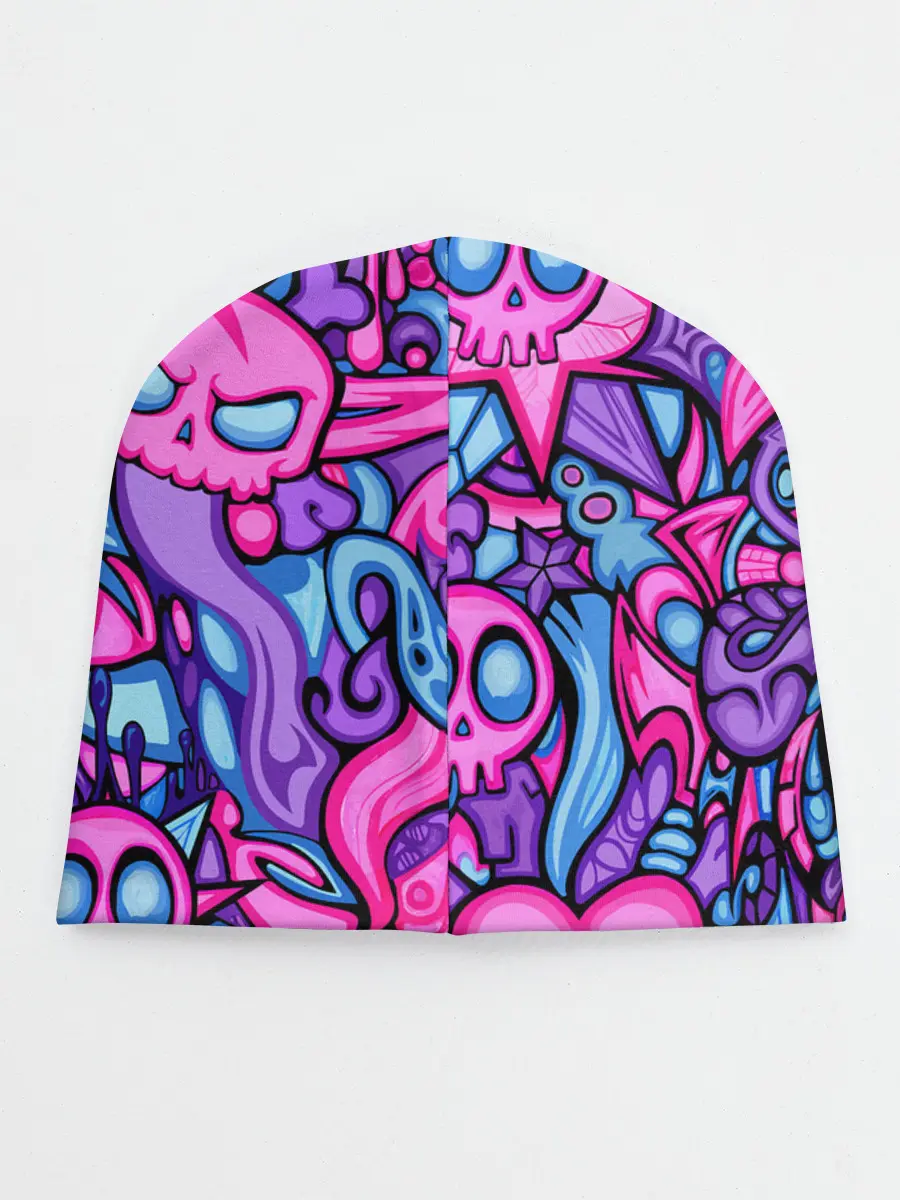 Детская шапка / Граффити монстры