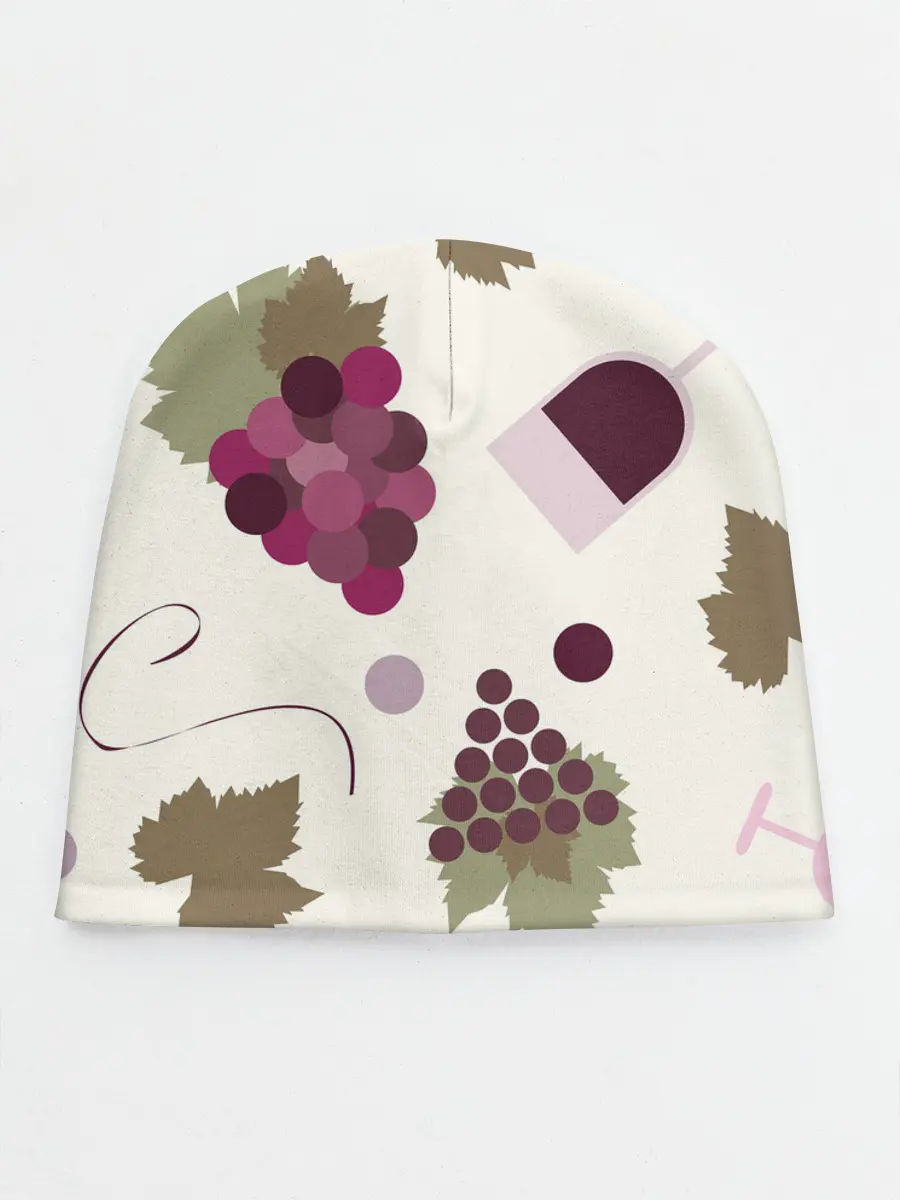 Детская шапка / Виноград и винишко